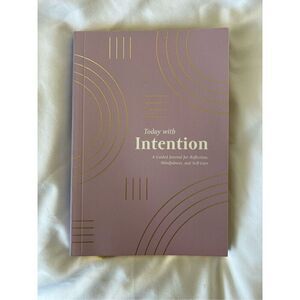 NWT Green Inspired Guided Journal Softcover Sewn Today with Intention Notebook
